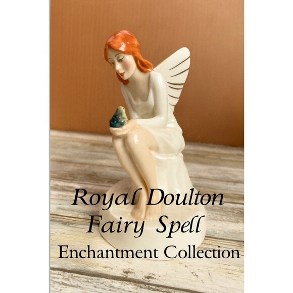 Royal Doulton Fairy Spell HN2979 Enchantment Collection Figurine 1983 by Adrian - Picture 1 of 9